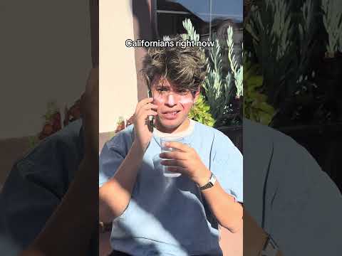 Californians trying to relate to the winter storm 😂 #comedy #cali #funny