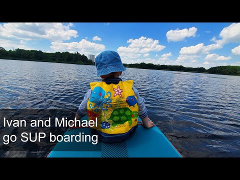 Family Fun Day: Ivan & Michael's SUP Boarding Adventure! 🌞