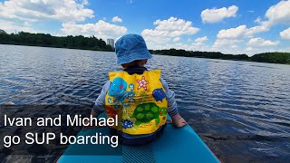 Family Fun Day: Ivan & Michael's SUP Boarding Adventure! 🌞