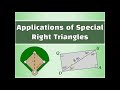 Properties of Special Right Triangles