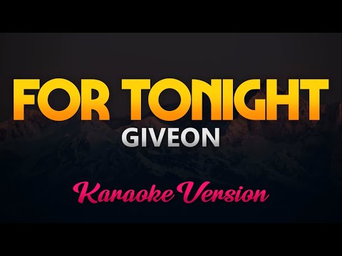 Giveon – For Tonight (Karaoke/Instrumental)