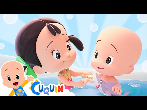 Canción del baño de Cuquín y más canciones infantiles para niños de Cleo y Cuquín