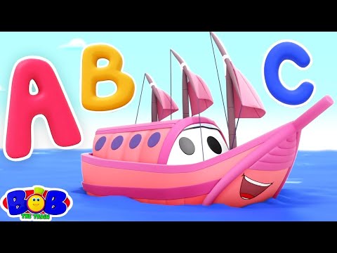 🚂 Transport Alphabet with Bob the Train | Learn & Sing Kids' Songs