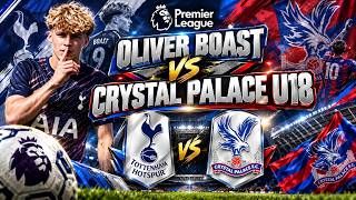 Tottenham Hotspur's Oliver Boast Vs Crystal Palace FC U18 - 2026/2027 Premier League U18