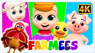 Animal Sound Song - Learning Video for Kids