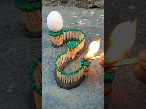 Crazy Matchstick Fire Race! 🔥🏁#ytshorts #shorts