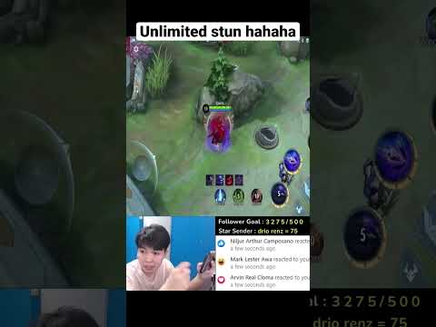 Unlimited stun hahaha #shorts #mlbb #mobilelegends