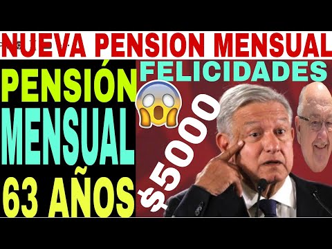 📢INCREIBLE🎉63 años y mensual🚀Pago Pensión Adulto, apartir de cuándo?