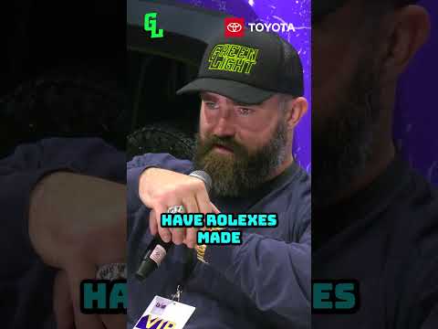 Jason Kelce Is The Only Guy To Wear A Rolex In Carhartt Clothing