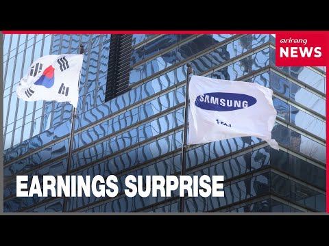 YouTube video thumbnail: Samsung Electronics Posts Record-Breaking Operating Profit for 2025 Q4