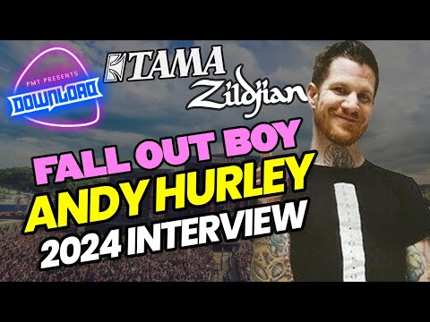 Fall Out Boy's Andy Hurley On His Switch To TAMA Drums & Zildjian Cymbals At Download 2024!