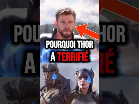 pourquoi THOR a TERRIFIÉ TOUT le MONDE ! #thor #avengers