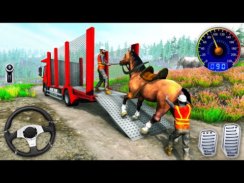 Animal Transport Truck Sim 3D - Real Cargo Truck Zoo Transporter Driving - Android GamePlay