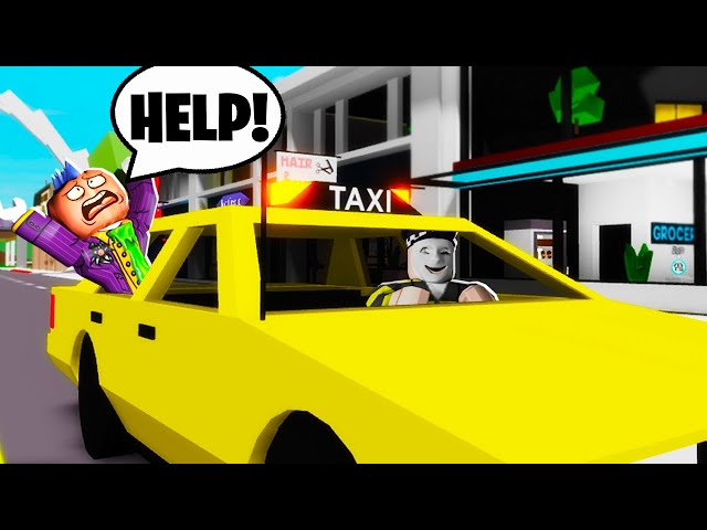 Crazy Creepy Taxi Driver Tries To Kidnap Me To A Secret Location In Roblox Brookhaven RP