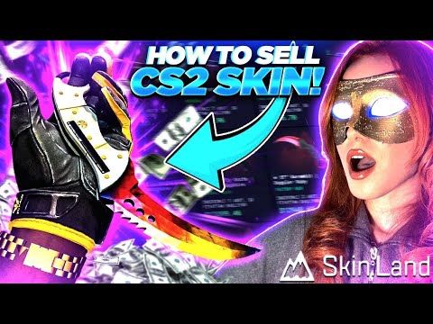 SKINLAND HOW TO SELL CS2 SKINS BEST PRICE ! ?! | CS2 Dota 2 & Rust Skins | Skin.land Promo Code 2025