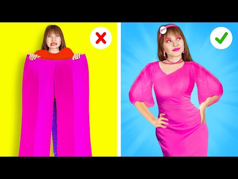 ¡HAZ TU PROPIA ROPA CON ESTILO 😍 Trucos Secretos Cómo ACTUALIZAR ROPA VIEJA Por 123 GO! TRENDS