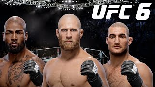 The best fighters in every division in UFC 6 #ufc #ufc6 