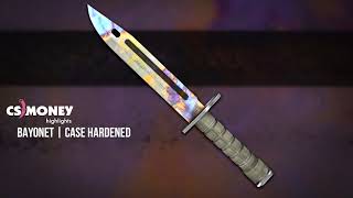 Bayonet Case Hardened Gameplay