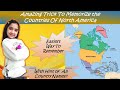 Countries of North America and Their Representations