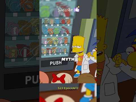 Bart's myth crakcing #simpsons #animation #viralshorts