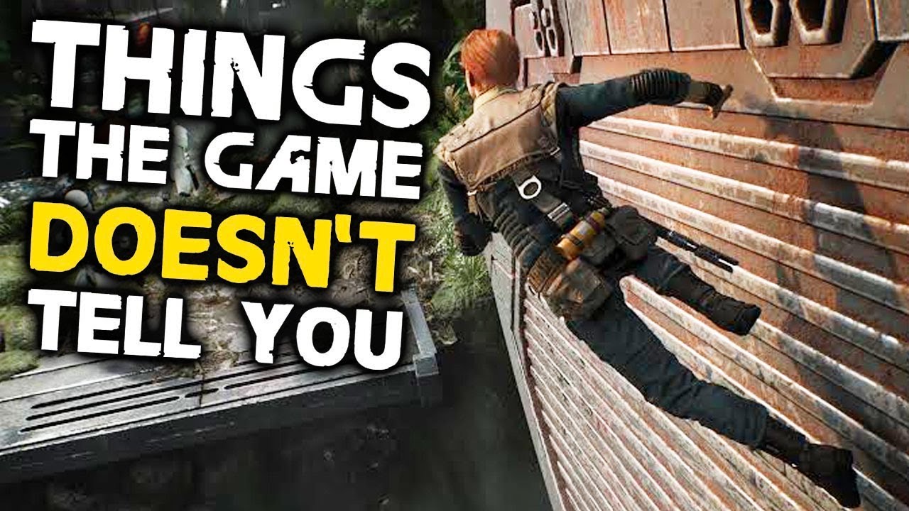 Star wars jedi fallen order: 10 things the game doesn't tell you