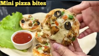 Mini pizza banane ka tarika/pizza without oven/pizza bread/shawarma bread