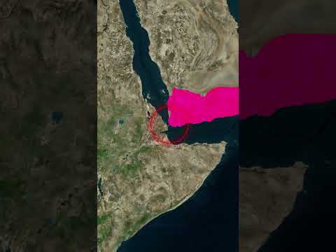 باب المندب: أهم نقطة عبور في العالم   #اكسبلور #خرائط#جغرافيا