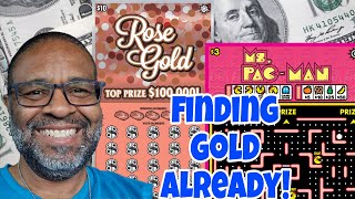 Both the Misses and The Gold Came to play! Md Lottery Scratch Off Tickets 