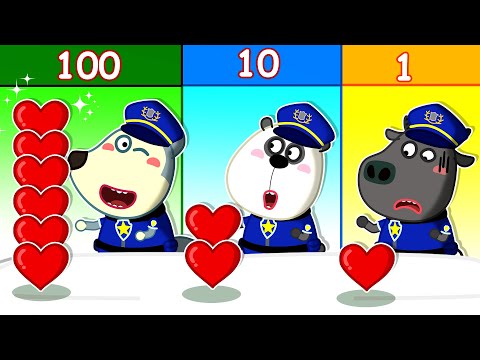 Who Is the Best Police?- Funny Stories for Kids | Police Cartoon | Wolfoo and Friends | Kids Cartoon