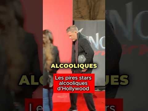 Les pires stars alcooliques d’Hollywood !