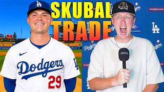 DODGER FANS REACT TO TARIK SKUBAL TRADE!