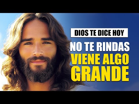 DIOS TE DICE HOY 😇  TE ESTOY PREPARANDO PARA ALGO GRANDE, NO TE RINDAS 😇