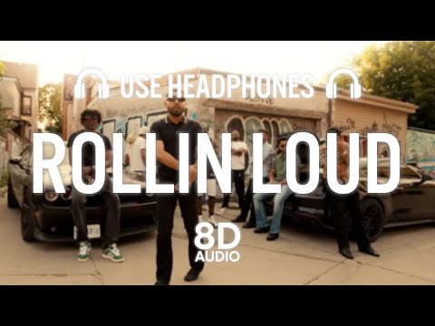 ROLLIN LOUD (8D AUDIO) Feat. Prem Dhillon | Inderzy | Japjeet Dhillon | New Punjabi Song