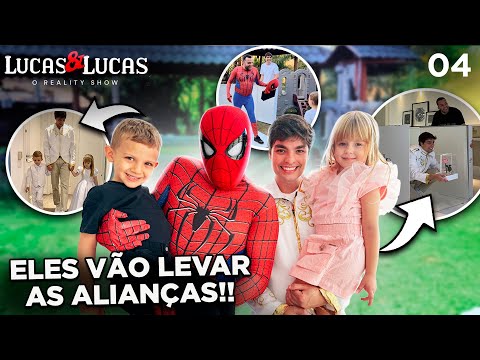 O GAEL E A JADE VÃO LEVAR AS ALIANÇAS DO CASAMENTO - Lucas & Lucas - O Reality Show (Episódio 4)