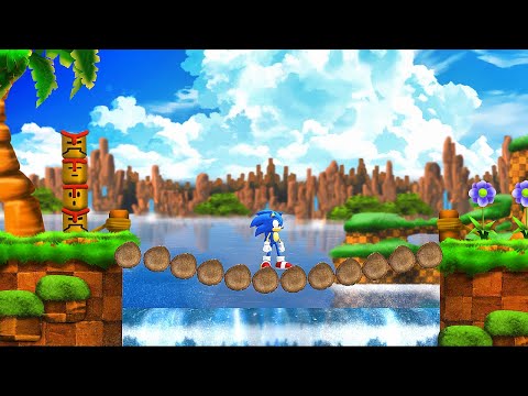 A Modern HD Remake of Sonic 1