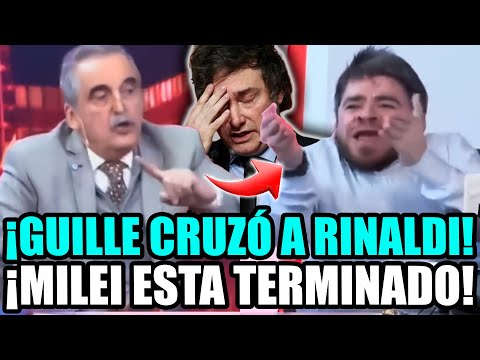 ¡GUILLERMO MORENO CRUZÓ AL LIBERTARIO FRANCO RINALDI Y SENTENCIÓ EL FINAL DE MILEI!