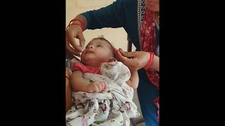 polio vaccine #shortvideo #minivlog #cutebaby