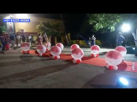 Balloon Entry Digital Wedding +91 81225 40589