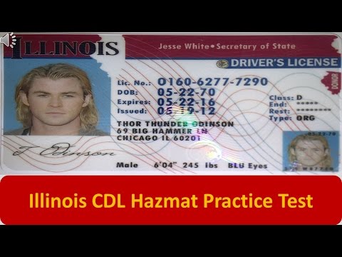 illinois class c non cdl license written test