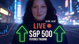 🔴 ES Futures LIVE // All the levels you need + Alerts (Sound ON) // SPYder QQQueen