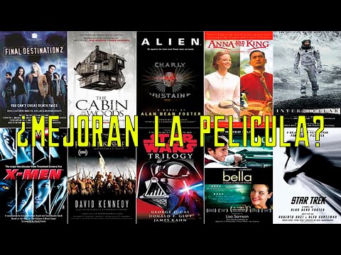 ¡5 BUENOS LIBROS BASADOS EN PELICULAS!