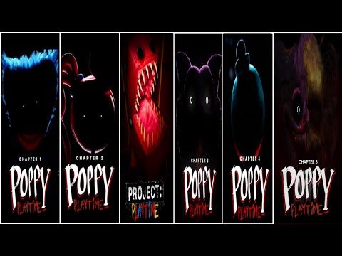 Trailer Comparison: Poppy Playtime Chapter 5 Vs Chapter 4 Vs Chapter 3 Vs Ch 2 Vs Project Playtime