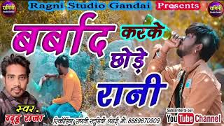 Barbad Karke - बर्बाद करके छोड़े रानी | CG Breakup Song | Singer - Daddu Raja | Ragni Studio Gandai
