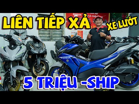 THANH LÝ XE LƯỚT NVX 155 EXCITER 155 ABS WINNE V4 MXKING AB160 SH MODE SỐC 5 TRIỆU XE MÁY GIÁ RẺ