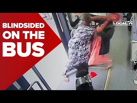 VIDEO: Blind woman attacked on bus by screaming woman