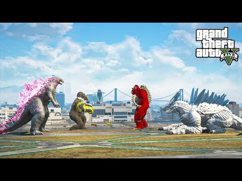 Godzilla x Kong The New Empire GTA V Version