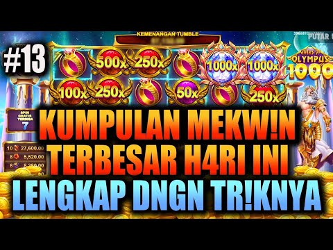 KUMPULAN MAXWIN OLYMPUS TERBARU HARI INI KE #13 📌 BANG BOBI REACTION ✅ POLA GACOR OLYMPUS HARI INI