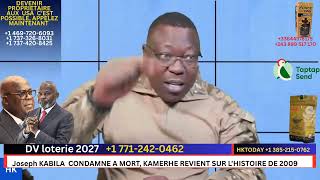 URGENT: AUTRE REVELATION AUTOUR DE LA CONDAMNATION DE KABILA