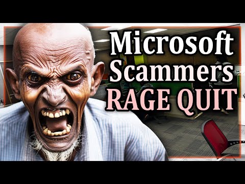 Tech Support Scammers Rage Quit
