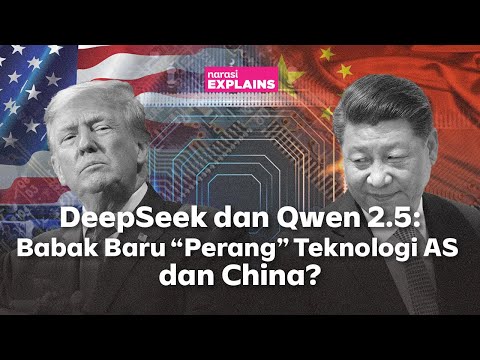 Perang Teknologi AS-China Memanas, Siapa Menang? | Narasi Explains